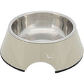 Trixie Melamine and Stainless Steel Dog Bowl Sand Beige 0.8L