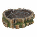 Trixie Reptile Food and Water Bowl Natural Rock Look 18.5cm