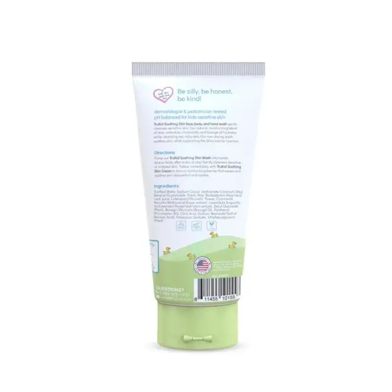 TruKid Soothing Face and Body Wash for Sensitive Skin 8 fl oz
