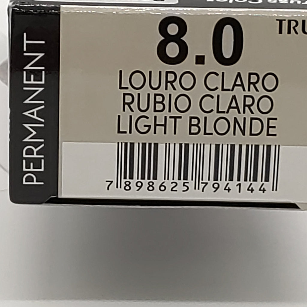 Truss Permanent Hair Color 8.0, Light Blonde