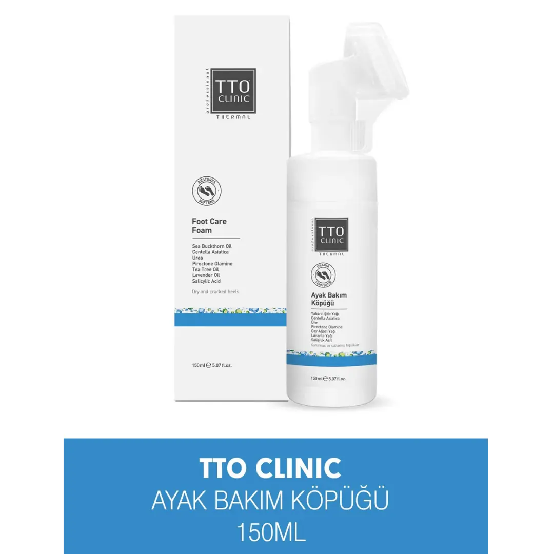 TTO Clinic Foot Care Foam for Dry Skin 150 ml