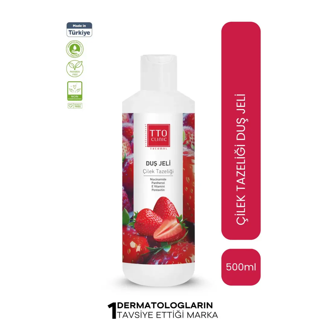 TTO Clinic Strawberry Freshness Shower Gel 500 ml