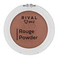 Rival Loves Me Vegan Blush No:05 Light Toffee - Dermatologically Tested, Compact Makeup for Cheekbones