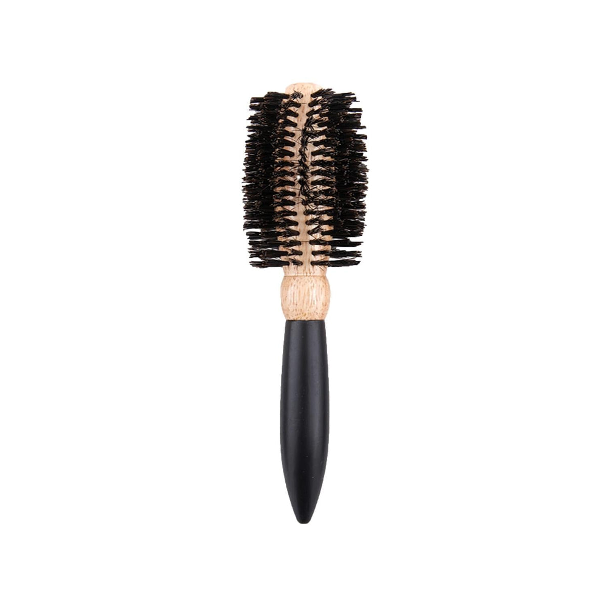 Trina Wooden Round Hair Brush 56 - Natural Hair Care Tool for Detangling and Styling