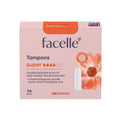 Facelle Super Tampons for Medium to Heavy Flow 56 Count