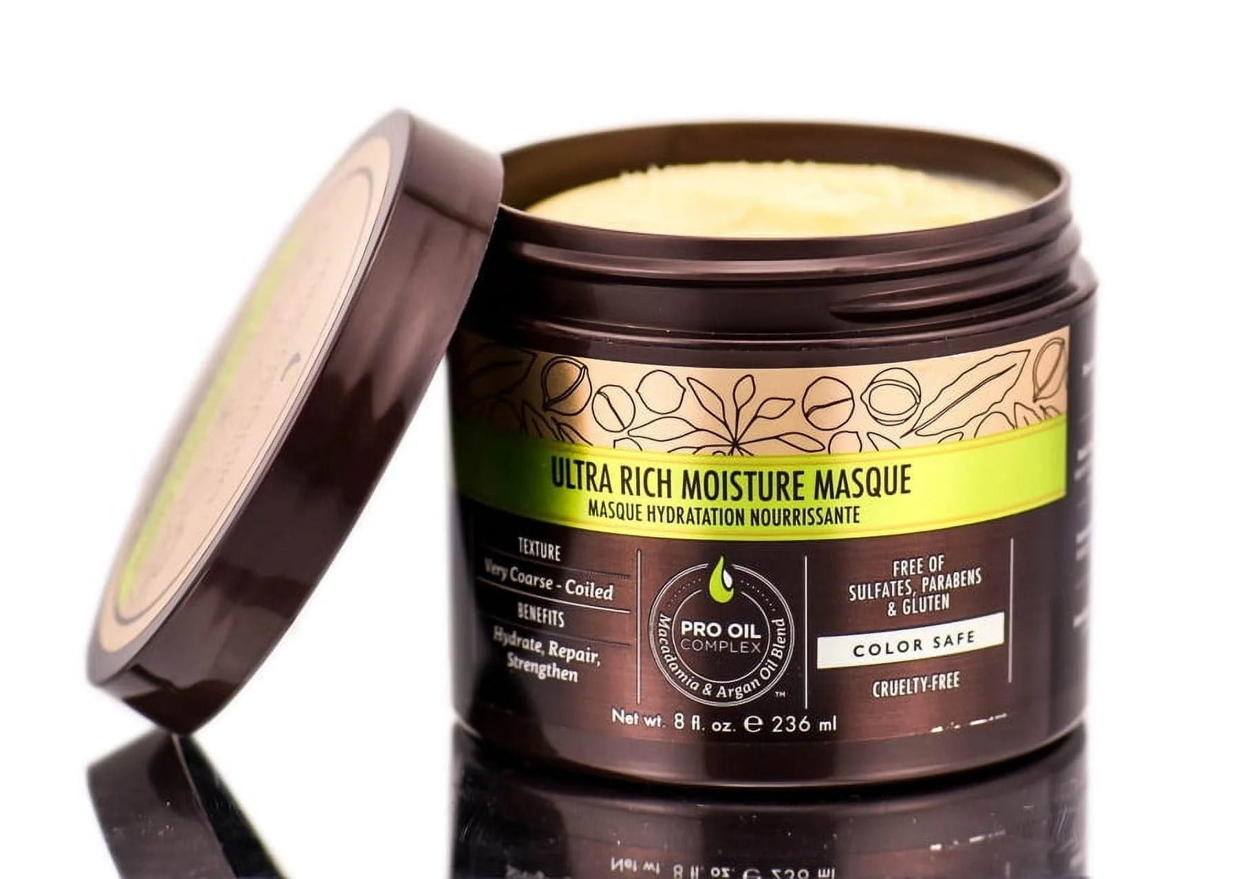 Ultra Rich Moisture Hair Masque by Macadamia 8 Oz