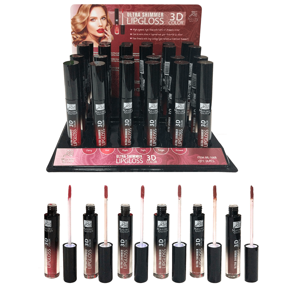Ultra Shimmer 3D Lipgloss ML-166B (MALIBU GLITZ)