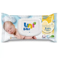 Uni Baby Newborn Wet Wipes Gentle & Fragrance-Free 40 Wipes