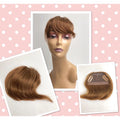 Unique 100% Human Hair Bang Hairpiece
