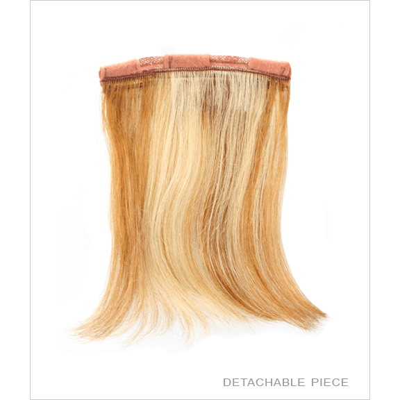 Unique 100% Human Hair Detachable Wig Style HDI New With Tags