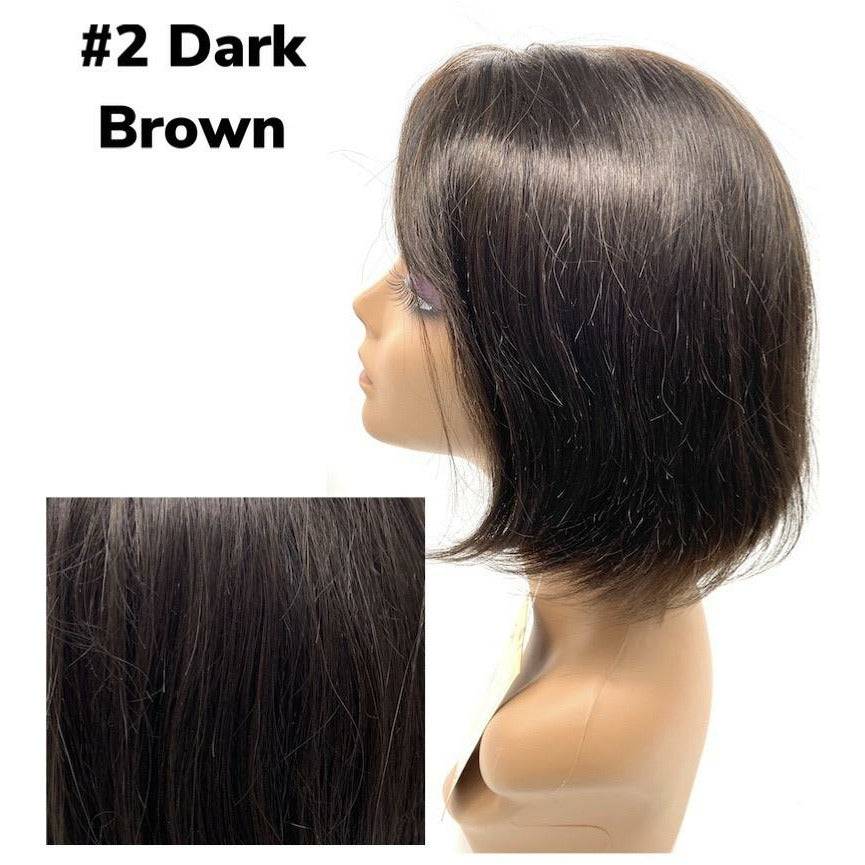 Unique 100% Human Hair Full Wig / Style #33412