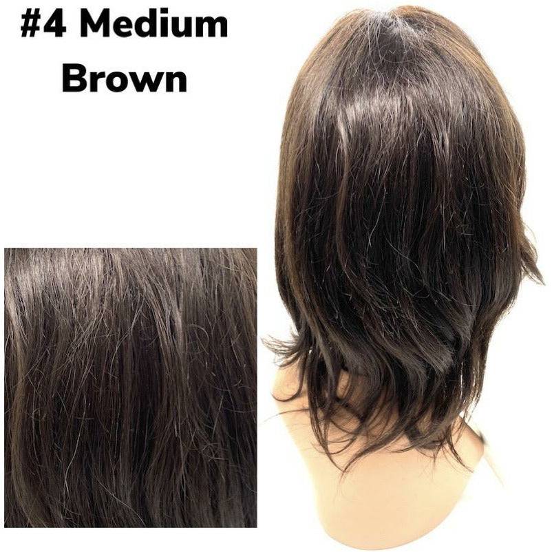 Unique 100% Human Hair Full Wig / Style #36786