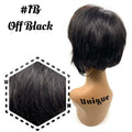 Unique 100% Human Hair Full Wig Style A9