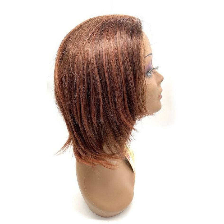 Unique 100% Human Hair Half Wig / Style #33237
