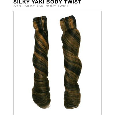 Unique Human Hair Silky Yaki Body Twist 14 Inch Hairpiece