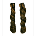 Unique Human Hair Silky Yaki Body Twist 8 Inch Hairpiece
