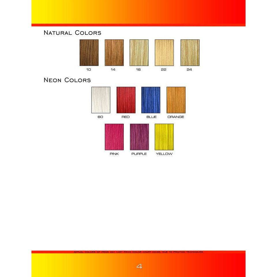 Unique Layered String Hairpiece
