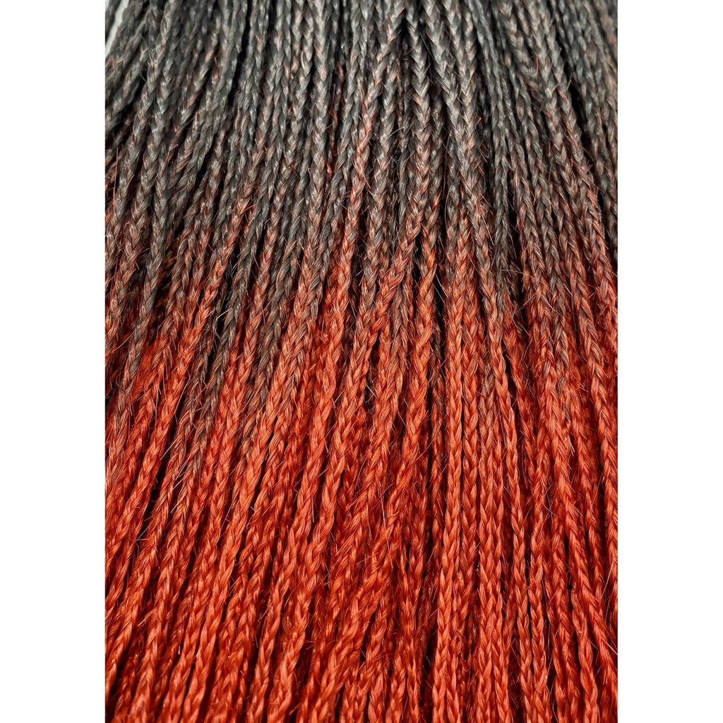 Unique Micro Braid 14" T1B Burgundy 100% Human Hair New With Tags