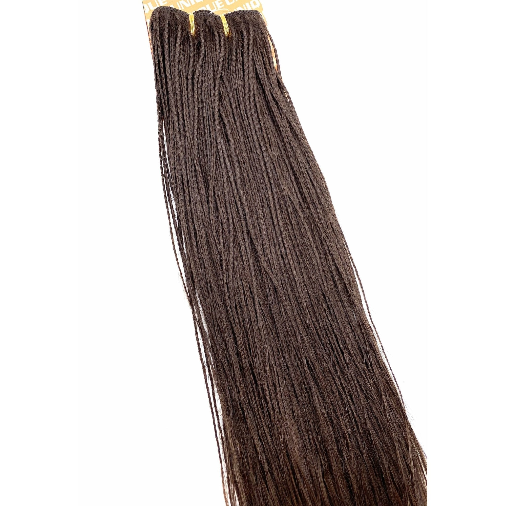 Unique Micro Braid 14" T1B Burgundy 100% Human Hair New With Tags
