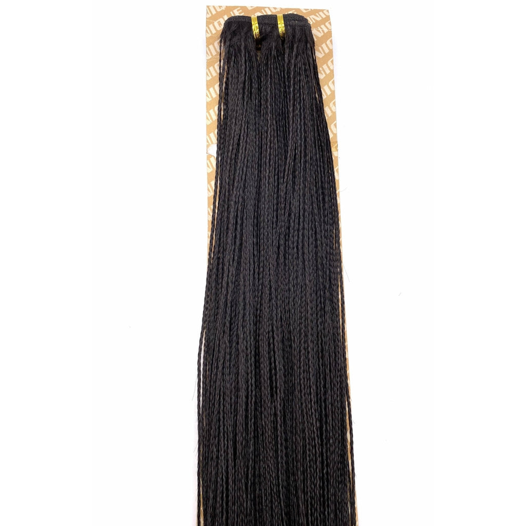 Unique Micro Braid 14" T1B Burgundy 100% Human Hair New With Tags