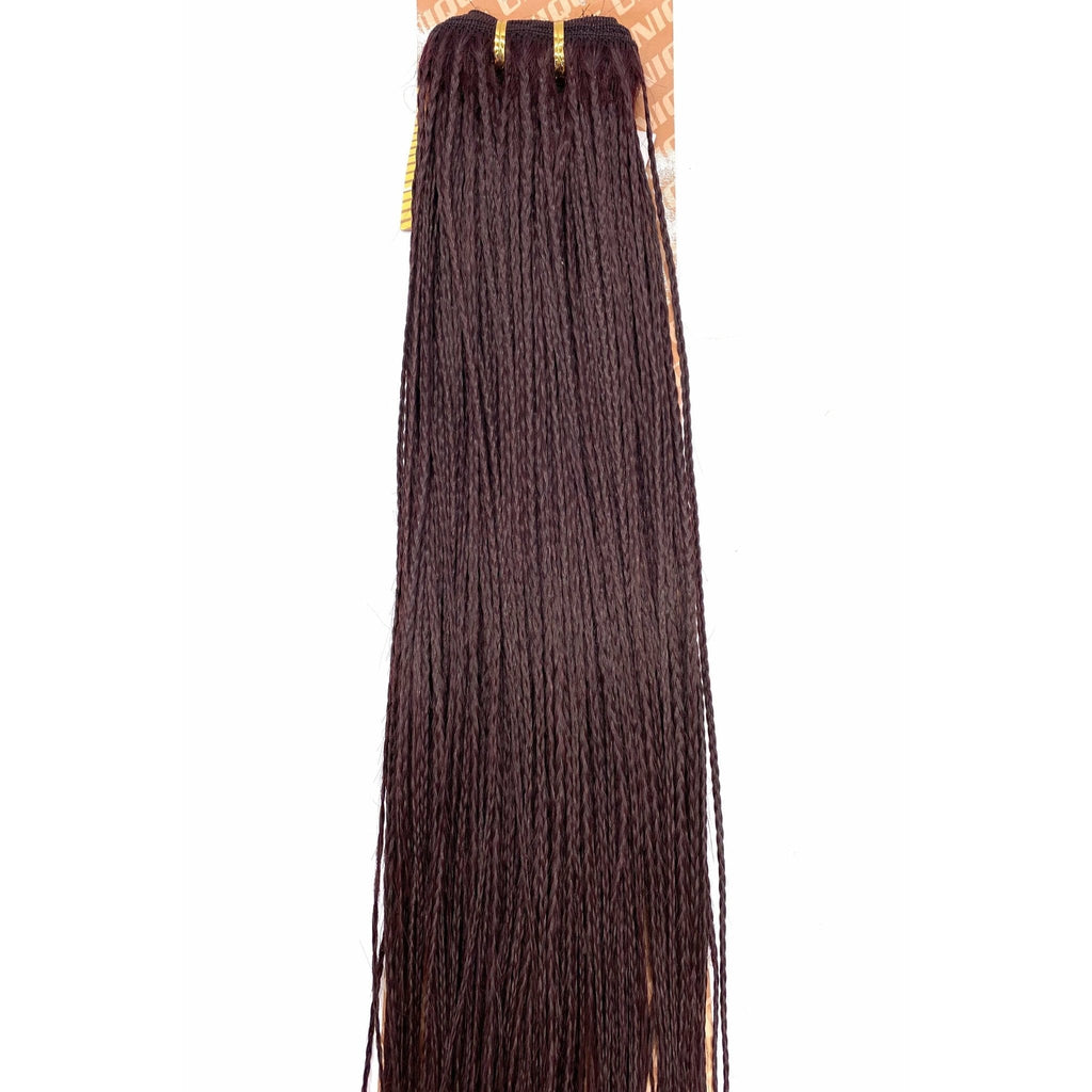 Unique Micro Braid 14" T1B Burgundy 100% Human Hair New With Tags