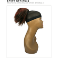 Unique Spiky String Hairpiece
