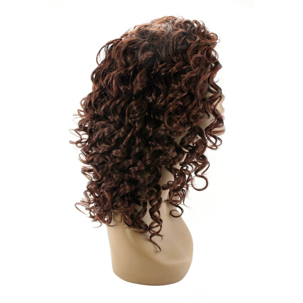 Unique 100% Human Hair Full Wig Style A New With Tags
