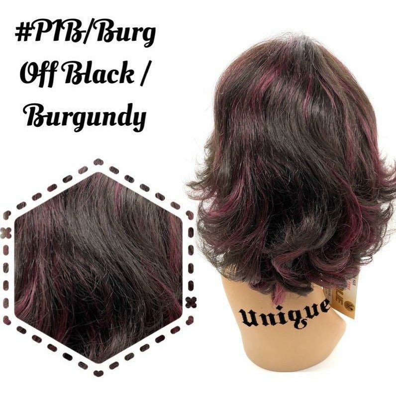Unique 100% Human Hair Full Wig Style A6