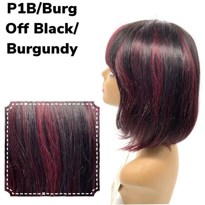 Unique's 100% Human Hair Full Wig Style A8