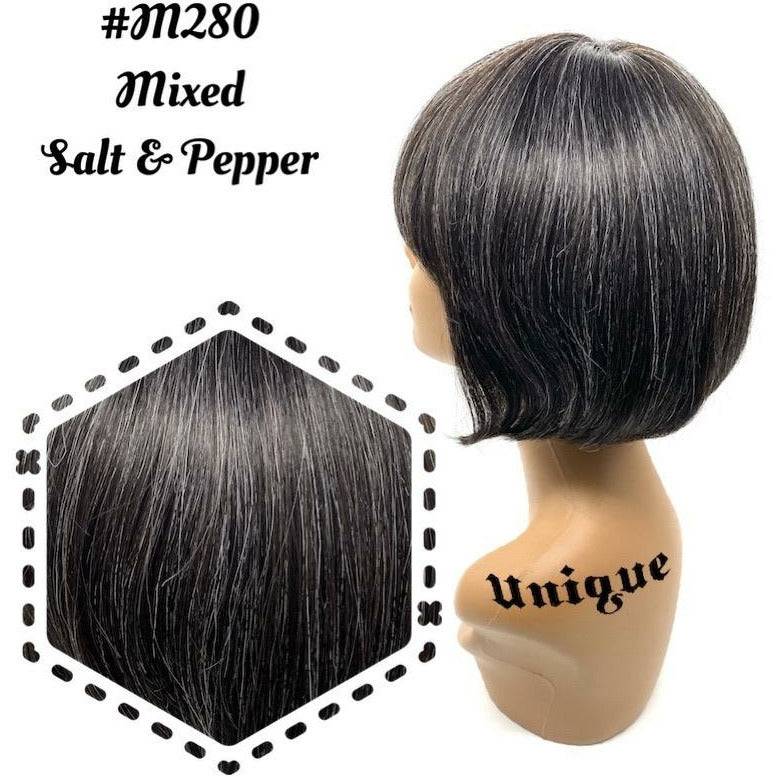 Unique 100% Human Hair Full Wig Style B