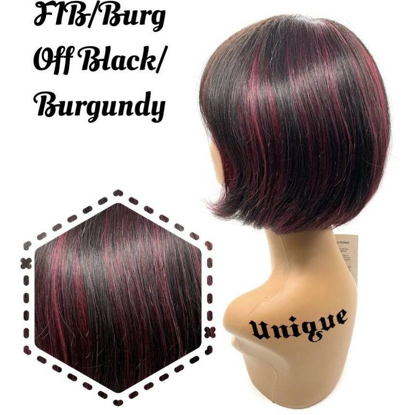 Unique 100% Human Hair Full Wig Style B