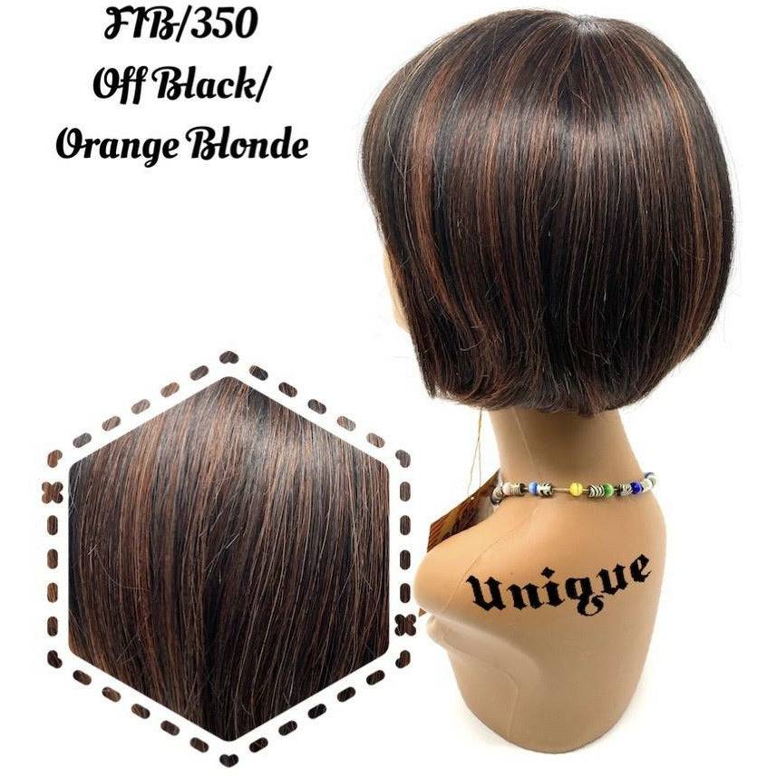 Unique 100% Human Hair Full Wig Style B