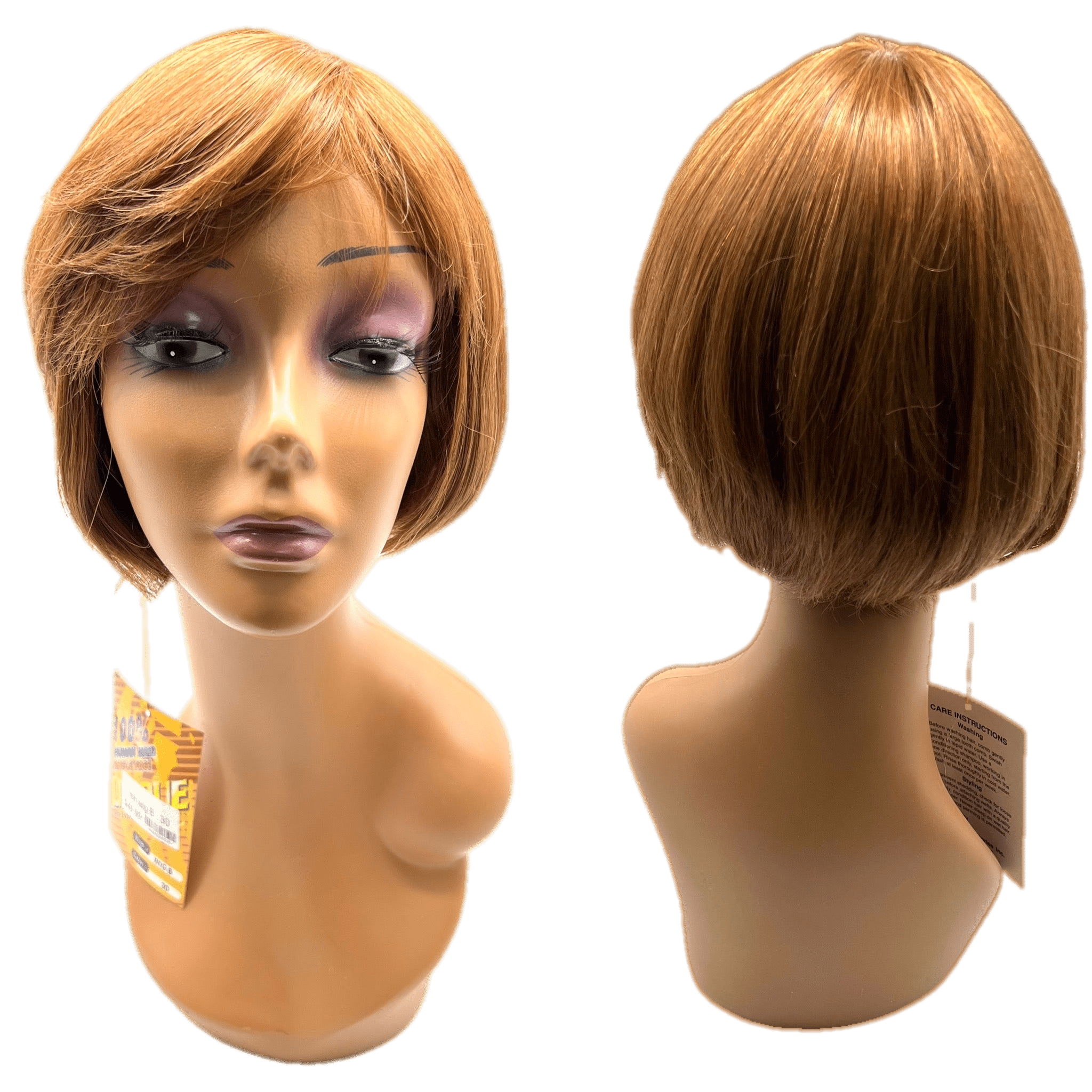 Unique 100% Human Hair Full Wig Style B