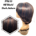 Unique 100% Human Hair Full Wig Style B1 New With Tags