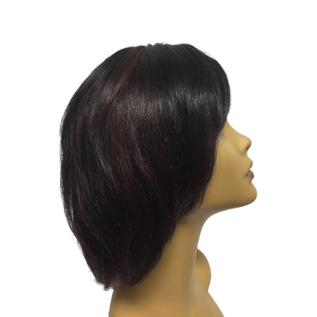 Unique 100% Human Hair Full Wig Style B1 New With Tags