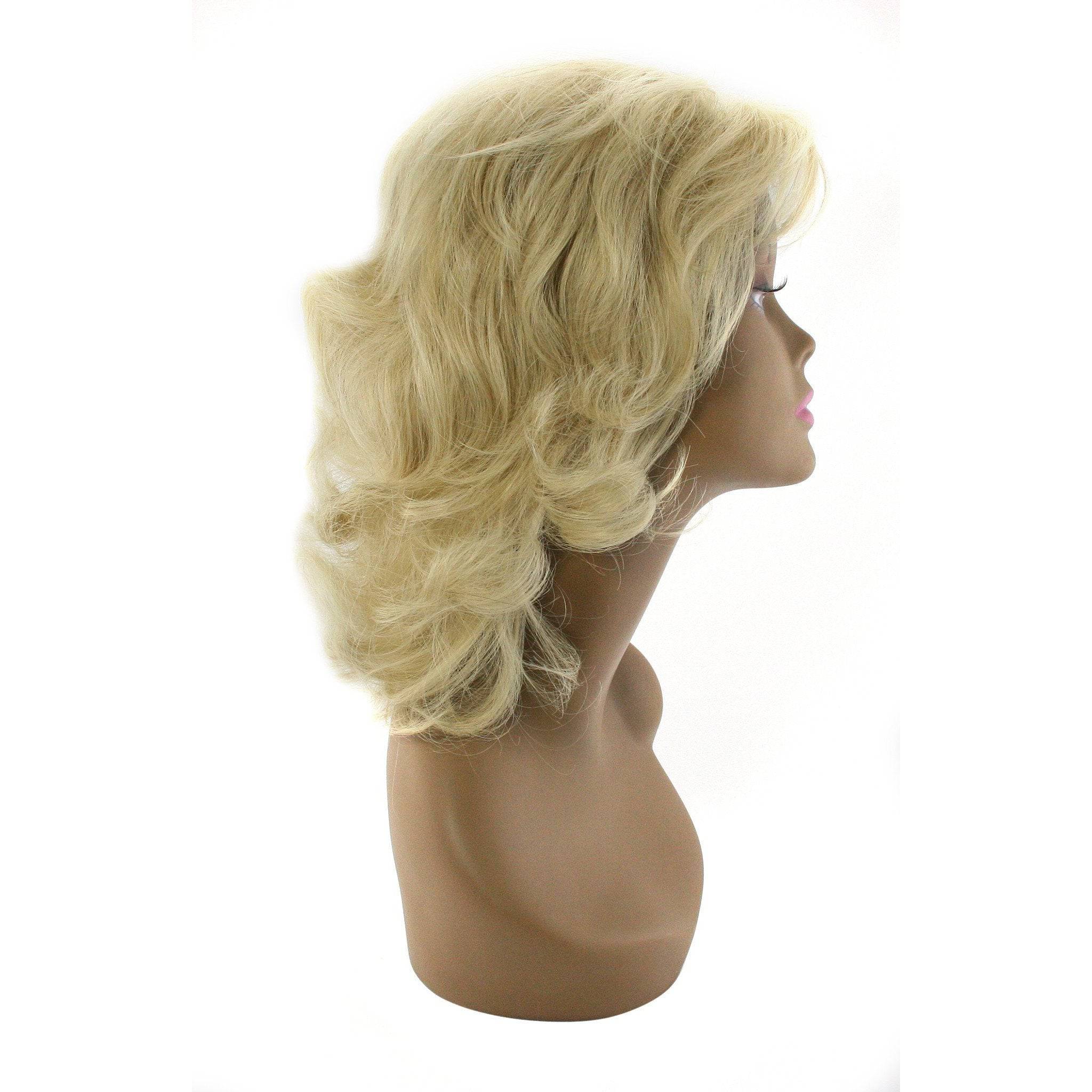 Unique 100% Human Hair Full Wig Style C New With Tags