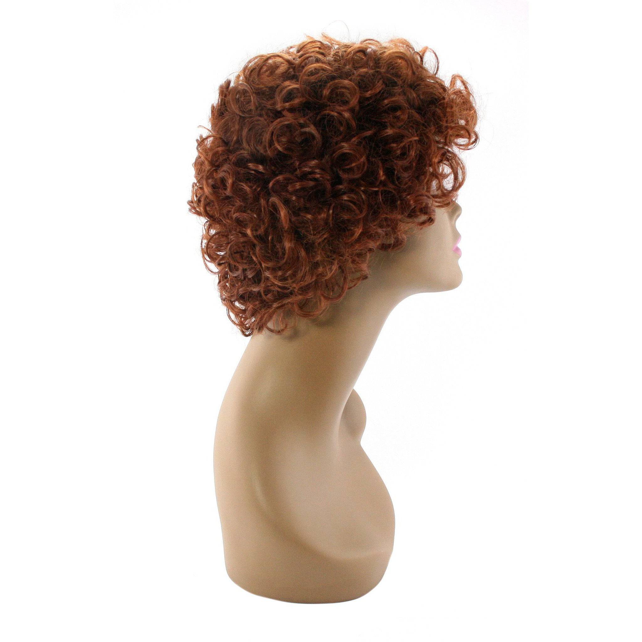 Unique 100% Human Hair Full Wig Style D Hairpiece