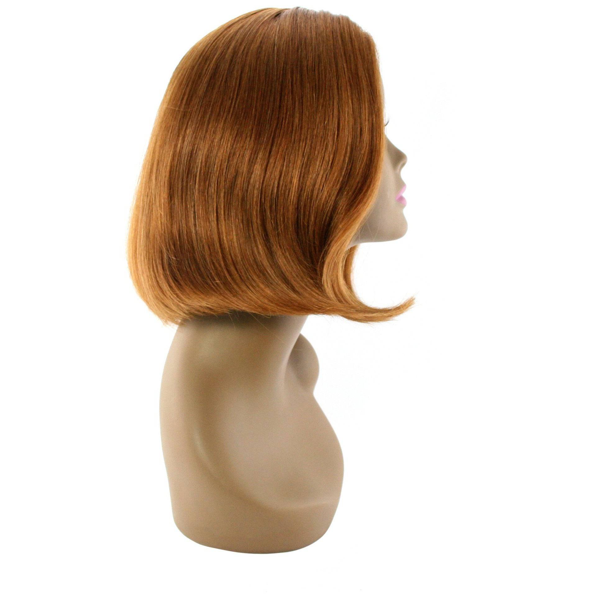 Unique 100% Human Hair Full Wig Style M New With Tags