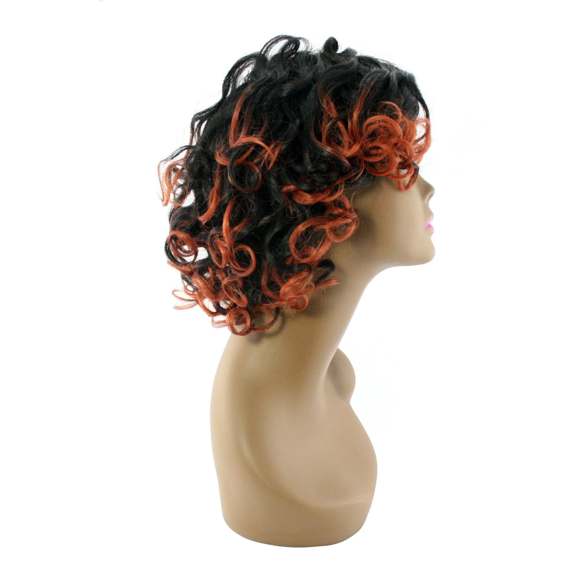 Unique 100% Human Hair Full Wig Style P New With Tags
