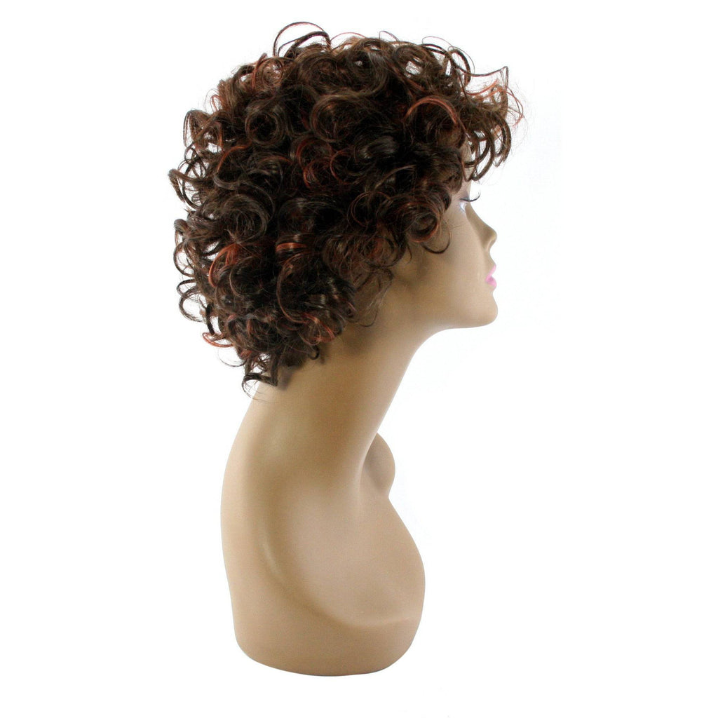 Unique 100% Human Hair Full Wig Style S Hairpiece