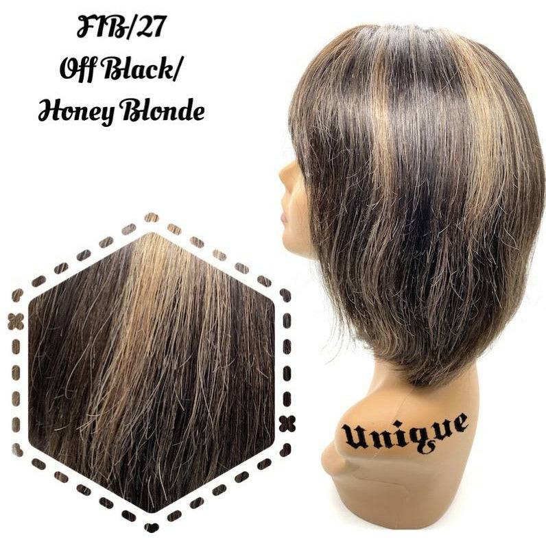 Unique 100% Human Hair Full Wig Style T Hairpiece
