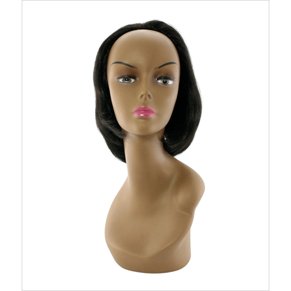 Unique 100% Human Hair Half Wig Mrs. Denmark Style Hairpiece