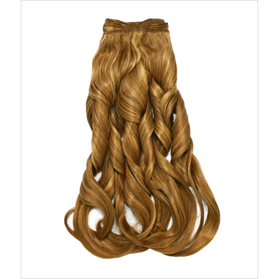 Unique's Human Hair Elegance Curl Hairpiece - Choose Size