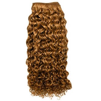 Unique's Human Hair Jerri Curl 10 Inch Hairpiece