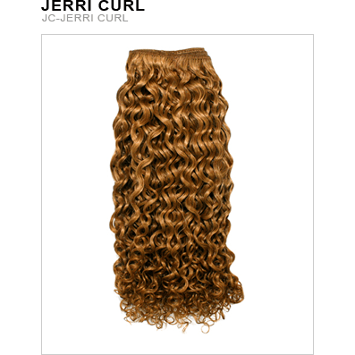 Unique's Human Hair Jerri Curl 8 Inch