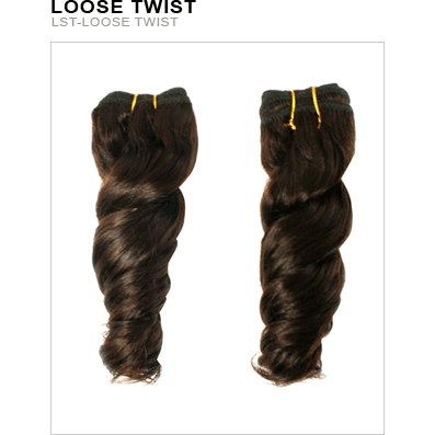 Unique Human Hair Loose Twist 8 Inch Hairpiece