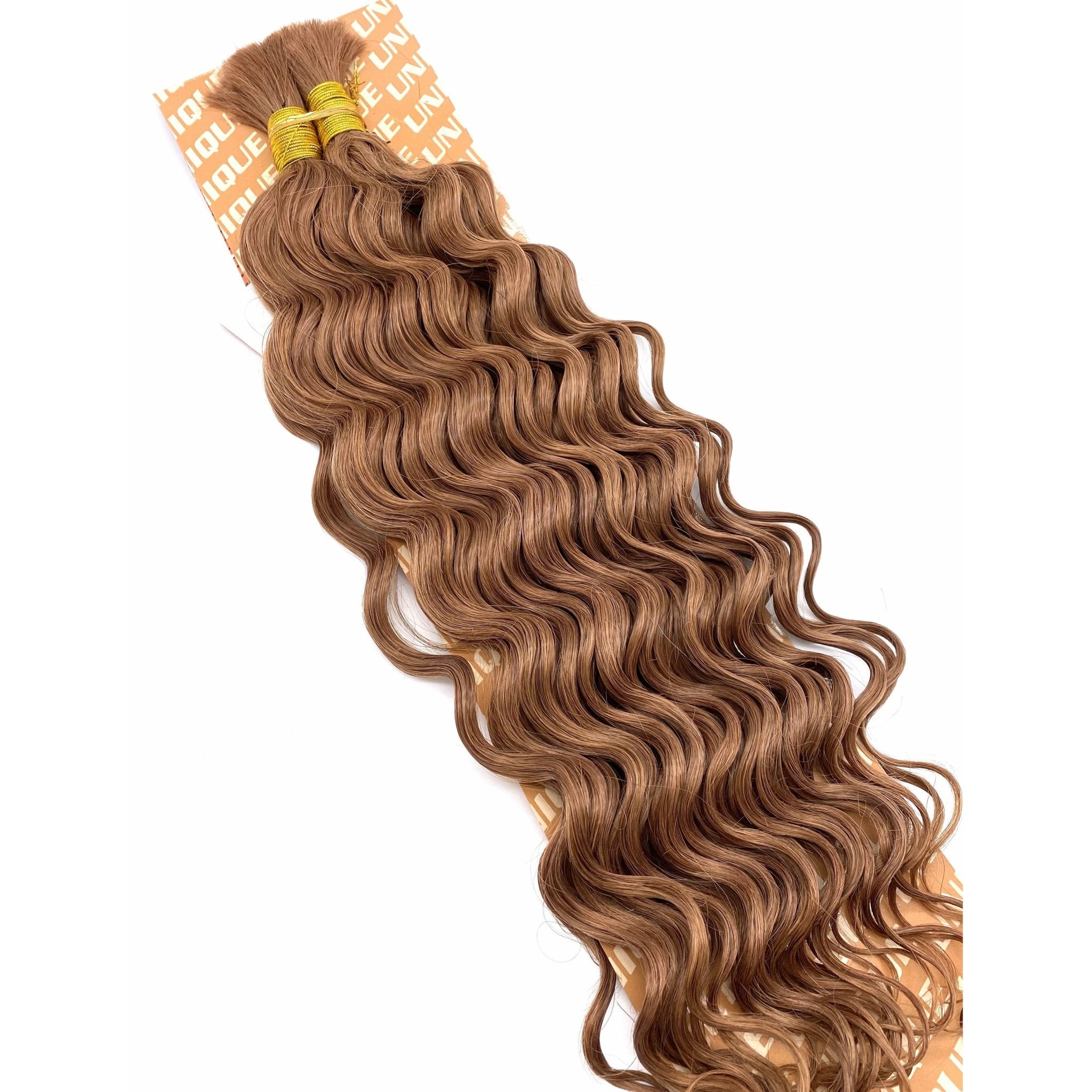 Unique's Human Hair New Deep Bulk - Choose Length