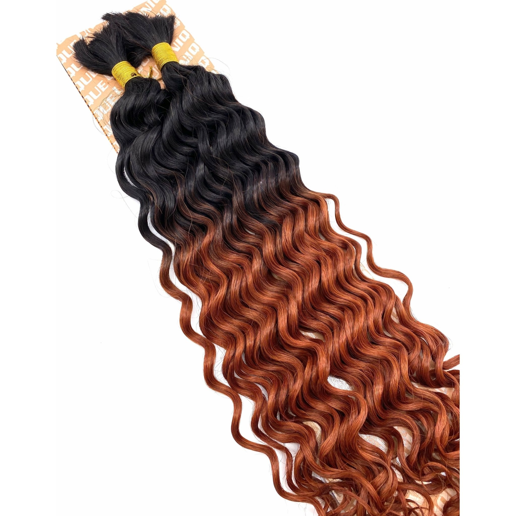 Unique's Human Hair New Deep Bulk 18" - Choose Size