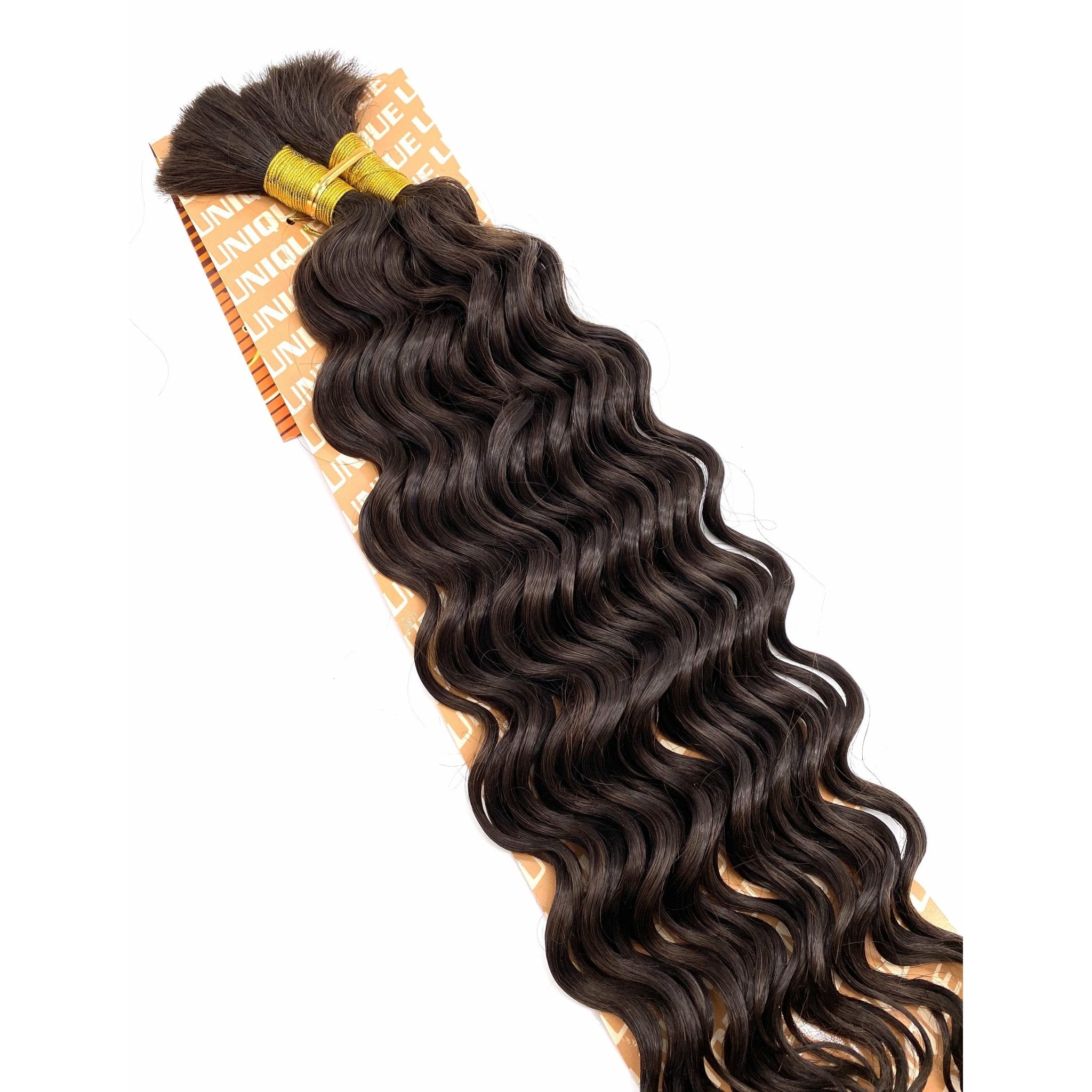 Unique's Human Hair New Deep Bulk 18" - Choose Size