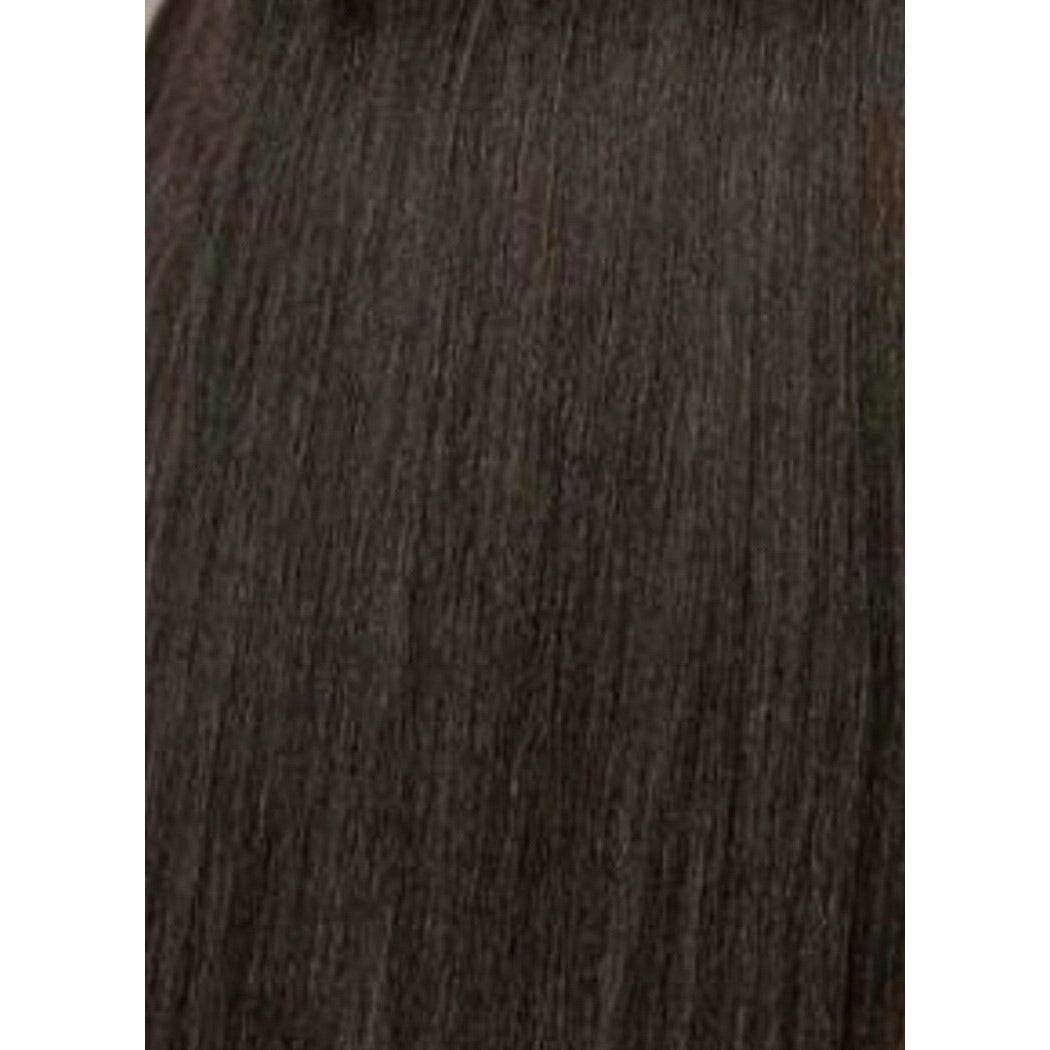 Unique's Human Hair Perm Straight 12 Inch 4 Midnight Brown